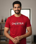 Chapter 6 Printed Red T-Shirt - Premium Cotton (220 GSM)