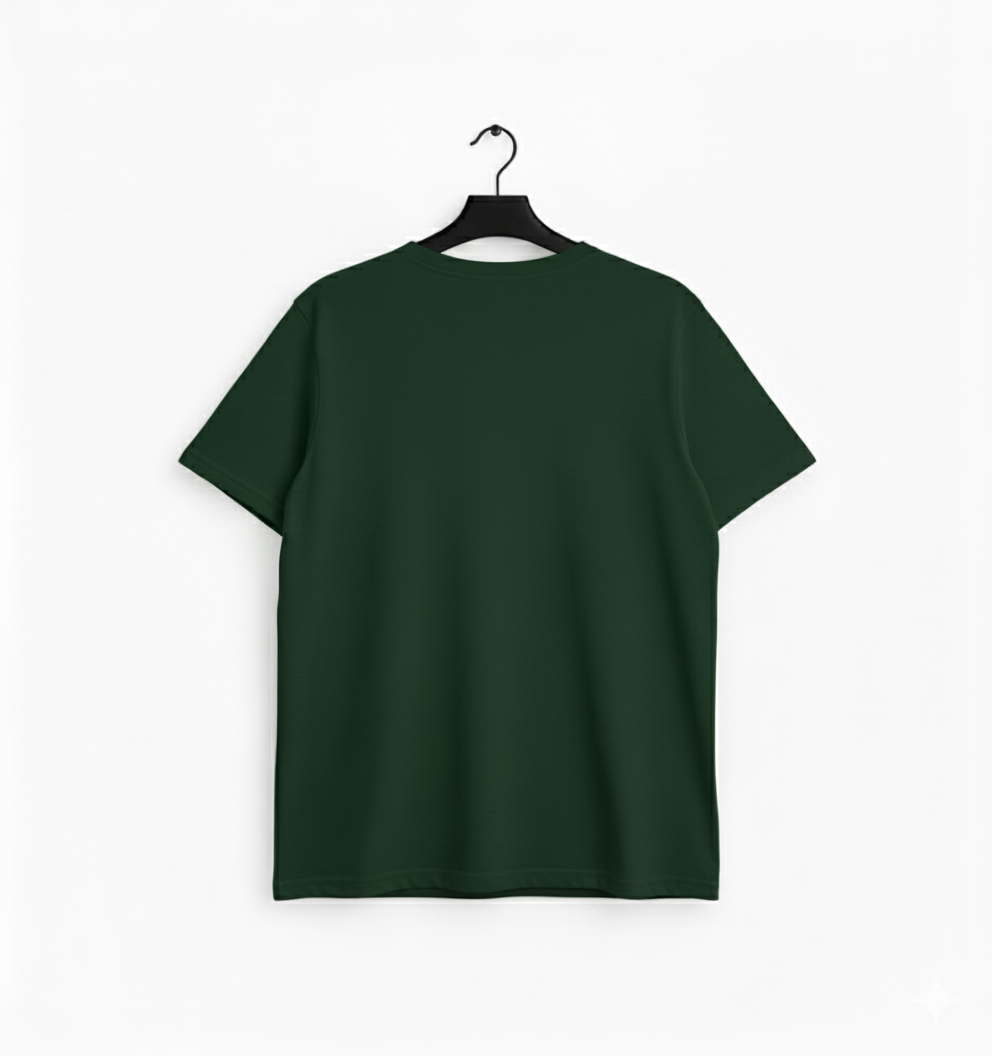 Deadline Mode Printed Green T-Shirt - Premium Cotton (220 GSM)