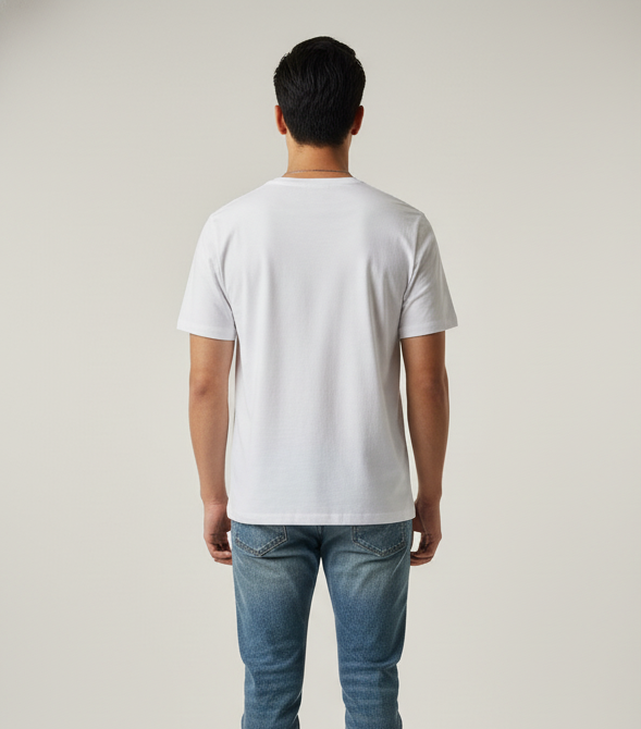 Flying High Graphic Cotton Tee (220 GSM) – White | Limited Edition